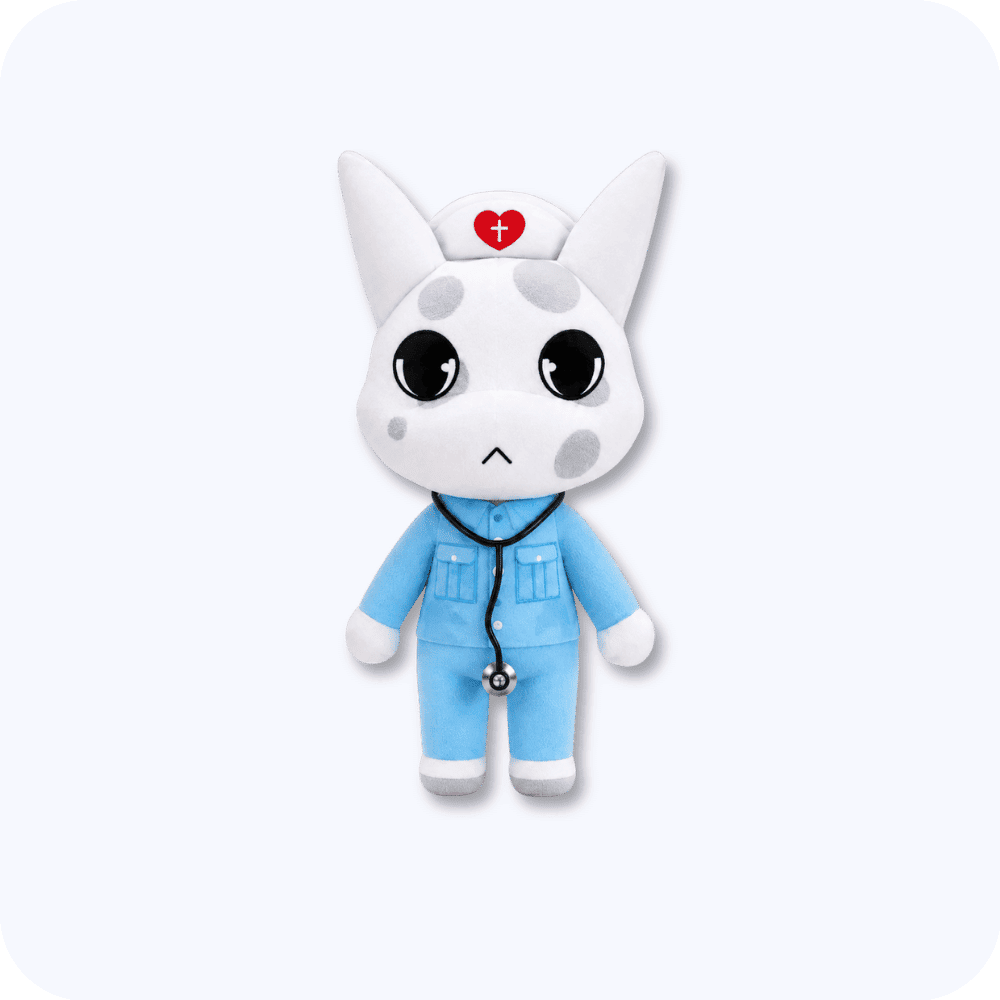 Head Nurse Plush Head Nurse Plush