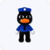Officer Duckman Plush