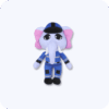 Bubba Bubbaphant Animal Hospital Plush
