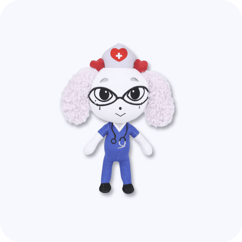 Fluffy Nurse Animal Hospital Plush Fluffy Nurse Animal Hospital Plush