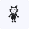 Secrect Agent Noir Animal Hospital Plush